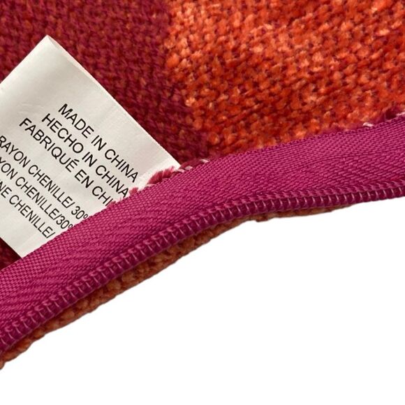 Calzeat of Scotland Throw Pillow Cover in Red and Orange - Picture 9 of 9